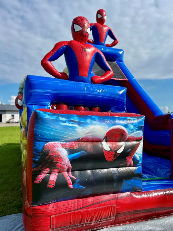 Spiderman ATRAKCIJA ir 2025. gada sezonas Jaunums. Tematiski ļoti iespāidīgas krāsas!